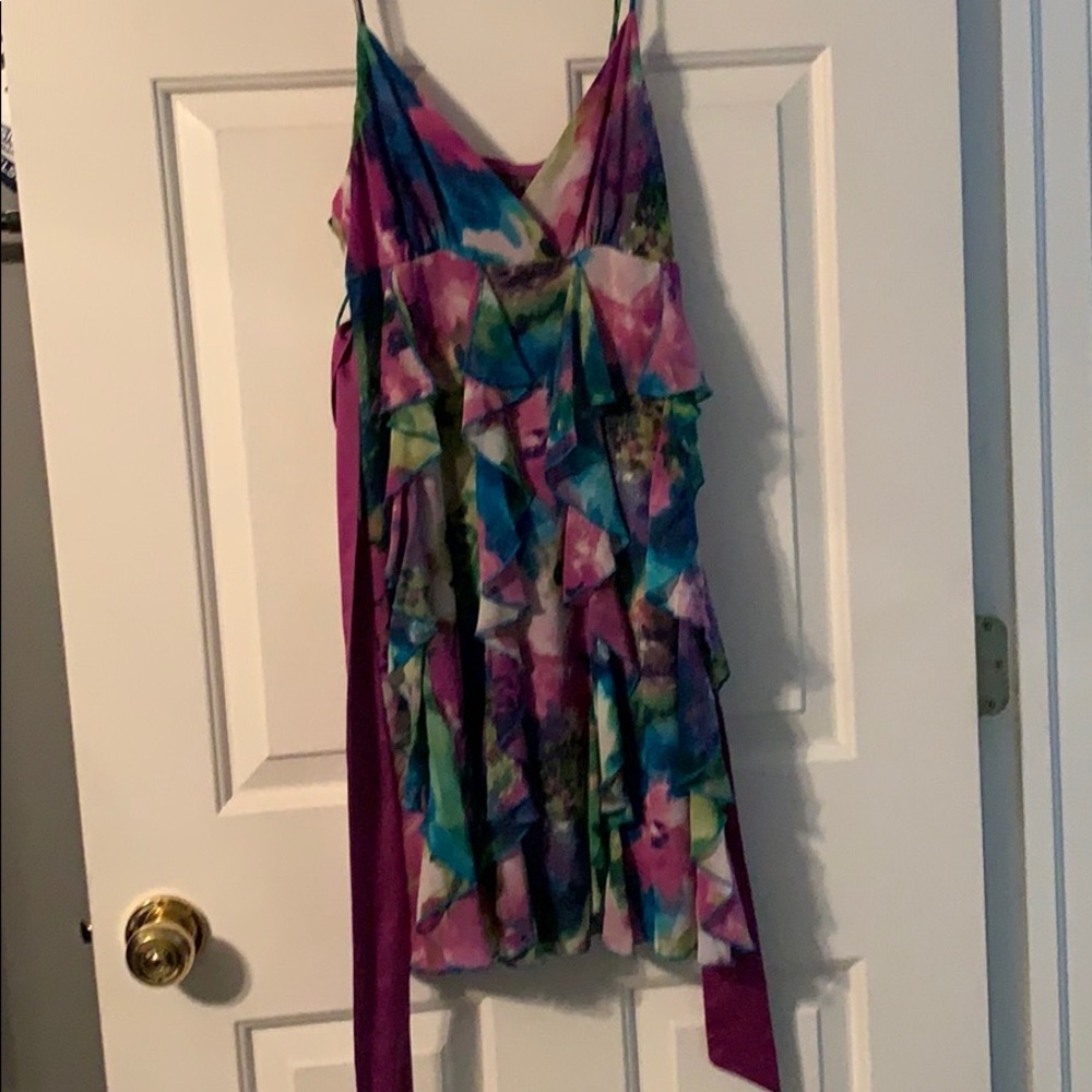 Spaghetti Strap Mini Dress